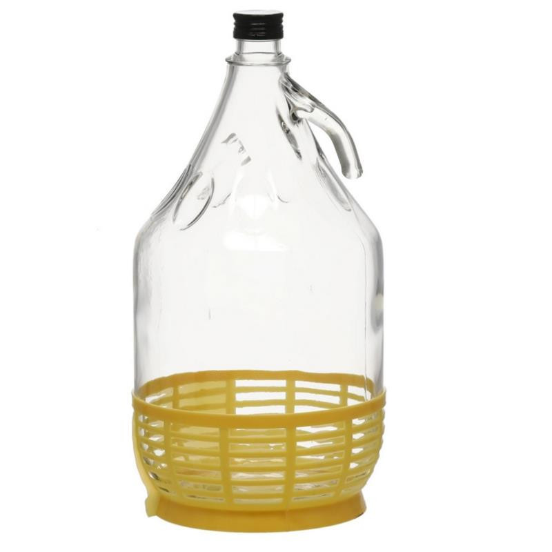 Balon  5L w koszu plastikowym z zakrętką VET5UZ